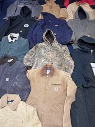 VINTAGE CARHARTT | WORKWEAR JACKETS | HEAVY CANVAS..