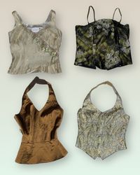 The Golden Hour; Y2k Corset and Tops TT-060