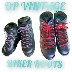 Op vintage 0052 ベストバイカーブーツ