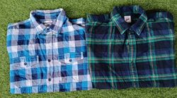 Marken-Flanellhemden (10) Stück "2934