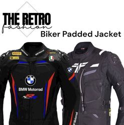 Veste rembourrée de motard