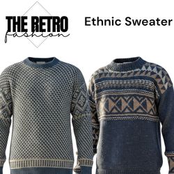 Ethnische Pullover