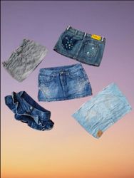 Hollister et d'autres mini-jupes (MSK-90)