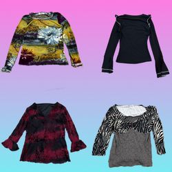 Y2K iconic Full Sleeve Tops (TH-097)