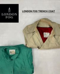 Branded London Fog Trench Coats