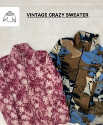 Vintage Crazy Sweater Fleece
