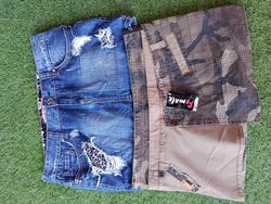 Gonna mini in denim Y2k (12) pz "2955