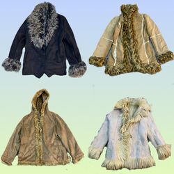 Veste afghane Y2K (TS-1458)