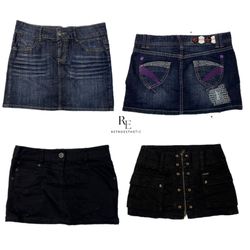 Y2K IT Girl Unique Mini Skirts RW-1218