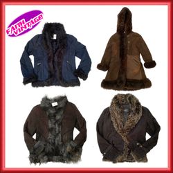 Wrapped In Winter (Short Afghan Coats) (FV-069)