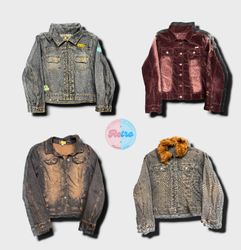 Distressed Denim & Corduroy Jackets (E)