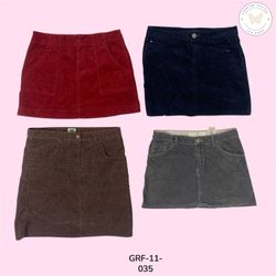 Modern Corduroy Mini Skirt – Effortless Everyday S..