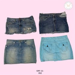 Dark Wash Slim-Fit Denim Mini Skirt – Timeless Loo..