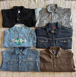 Vestes hip hop en denim