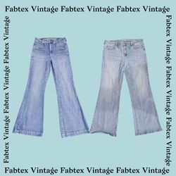 (FV-462) Y2K Jeans Flare de Denim