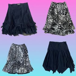 Y2K Floral maxi skirts (TH-108)