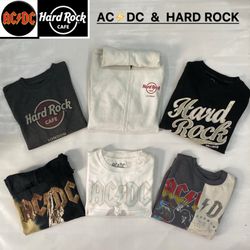 Branded Hard Rock And AC⚡️DC Sweatshirt