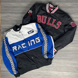 Nylon Varsity Jacket (FNC:830)