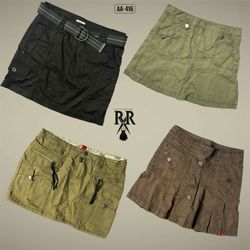 Y2K Unique Cotton Mini Skirts (AA-416)