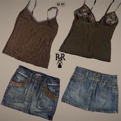 Y2K Brown Aesthetic Mix and Match (AA-411)