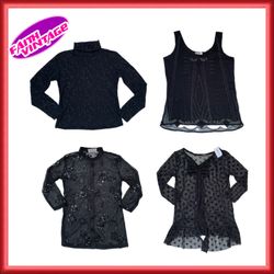 Schwarze Oberteile in allen Stilen