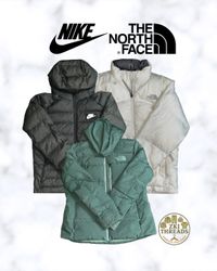 Die North Face, Nike Pufferjacken (C6)
