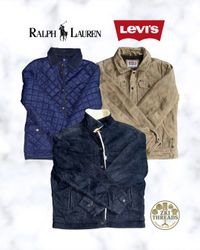 Ralph Lauren, Tommy Hilfiger, Levi’s Mix jackets (..