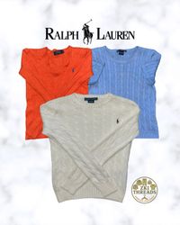 Ralph Lauren Cable Knit Sweaters (D36)