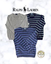 Ralph Lauren Round Neck, V Neck Sweaters (D39)