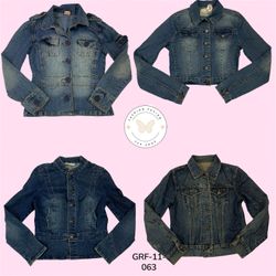 Giacca di jeans vintage Y2K – Stile retrò anni 200..