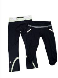 Schwarze Capri-Leggings -13p -15/11/25