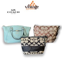 VPX392 Vintage Coach Bags