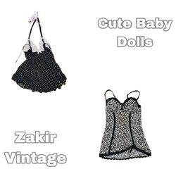 Y2Kデートナイトベビードール