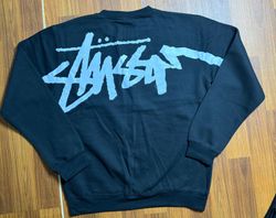 Stussy rework style Stussy white logo sweatshirts