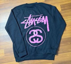 Stussy rework style double SS moletons