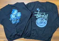 Stussy retravaille le style des sweatshirts icedic..