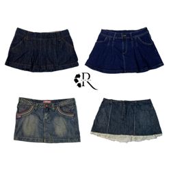 Mini gonne da ragazza dell'era Britney Y2K RW-1234