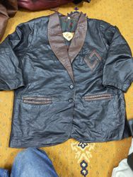 Vêtements en cuir véritable AiO-0175 Rep