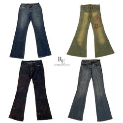 Y2K Britney Era Girl Denim Jeans RE-2453