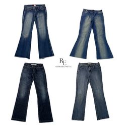 Y2K IT Girl Flared Jeans RE-2454