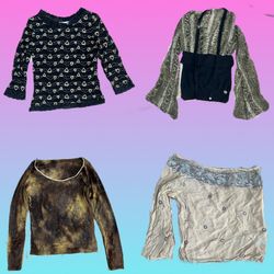 Y2K Paris Hilton Style Full Sleeve tops (TH-121)