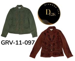 レトロコットンジャケットY2K – デイリーストリートスタイル (GRV-11-097)