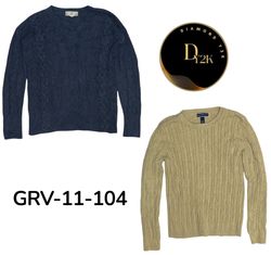 Y2Kセーター – ヴィンテージ美学レトロニットスタイル (GRV-11-104)