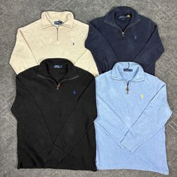 Ralph Lauren 1/4 Zips Knitwear (CV-6)