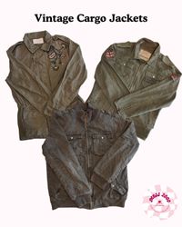 Cargo Crush: Vintage Cargo Jackets