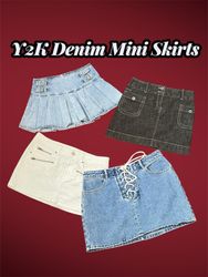 Y2K ローライズ マイクロミニスカート