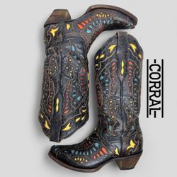 SA#340 Most Premium Vintage Cowboy Boots