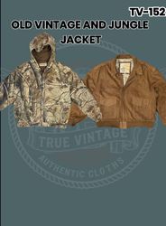 「オールドヴィンテージとジャングルジャケットTv-152」