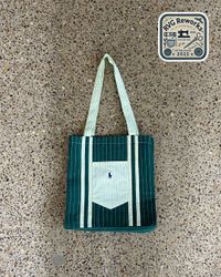 アップサイクル キルティング RL コットン トートバッグ