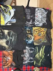 T-Shirt Grafiche Animali Vintage